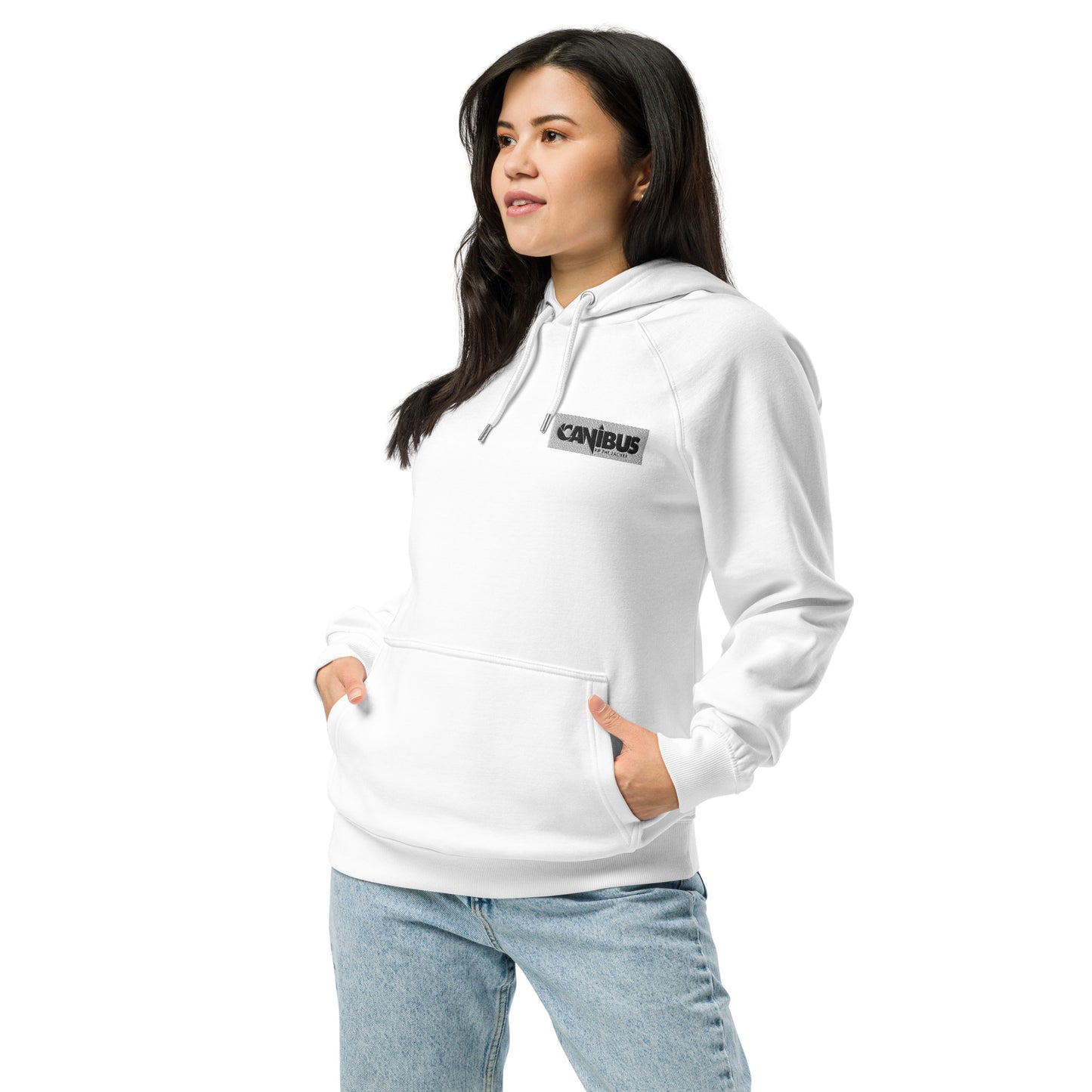 Unisex eco raglan hoodie